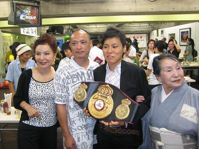多田悦子　WBA女子世界ミニマム級王座初防衛　祝勝会